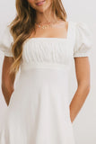 Harlee Lace Trim Mini Dress FINAL SALE