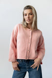 Carlie Knit Cardigan in Pink