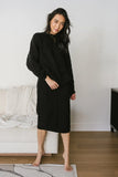 Lilly Cable Knit Skirt in Black FINAL SALE
