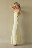 Sarila Ruffle Strap Maxi Dress