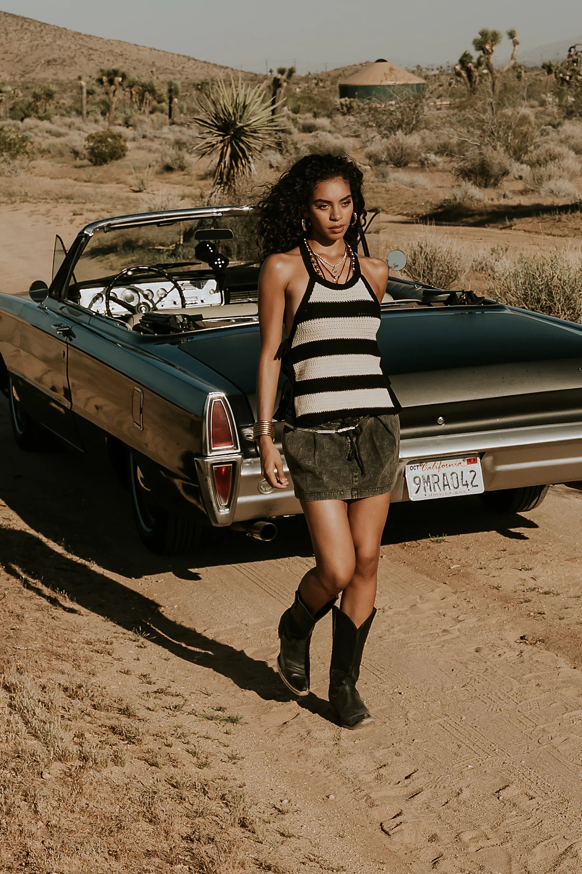 Hadley Striped Halter Top