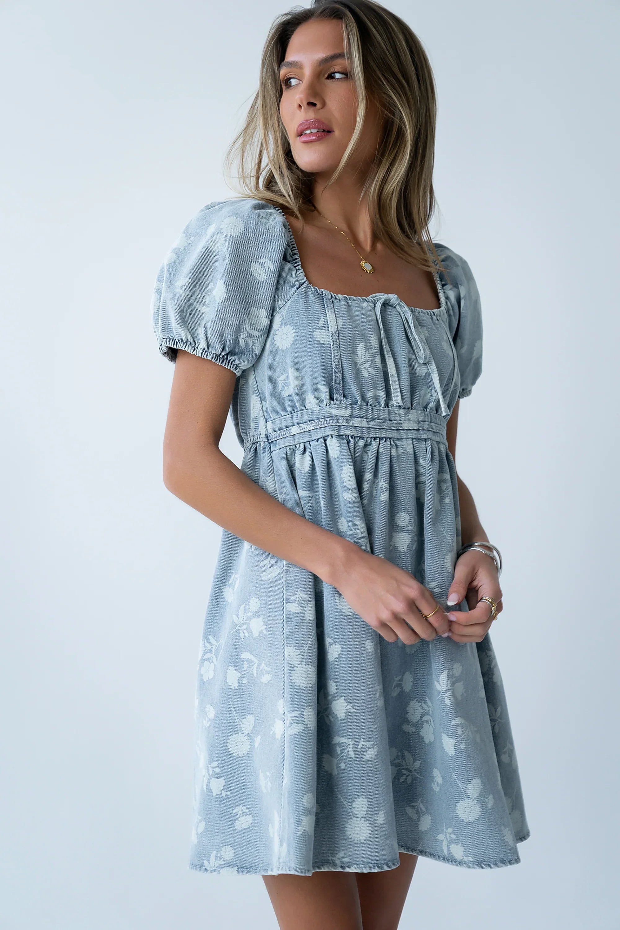 Matilda Denim Mini Dress