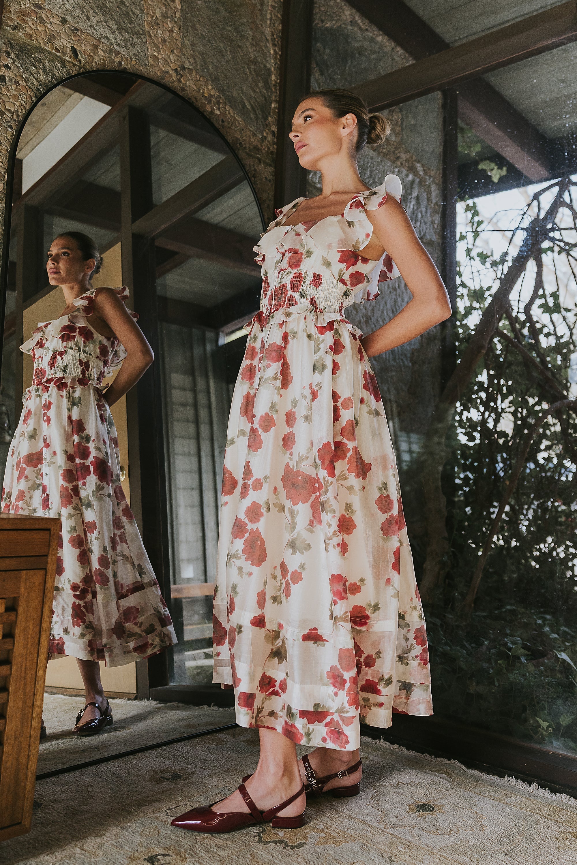 Londyn Floral Maxi Dress