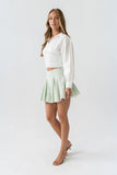 Stewart Striped Mini Skirt