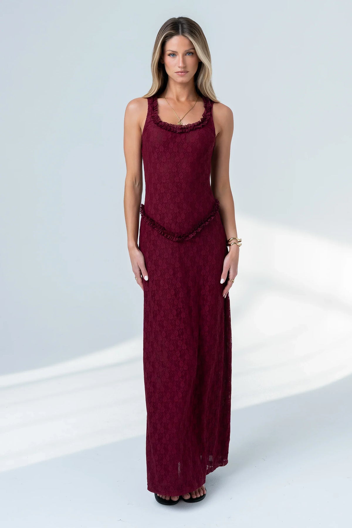 Rendall Lace Maxi Dress