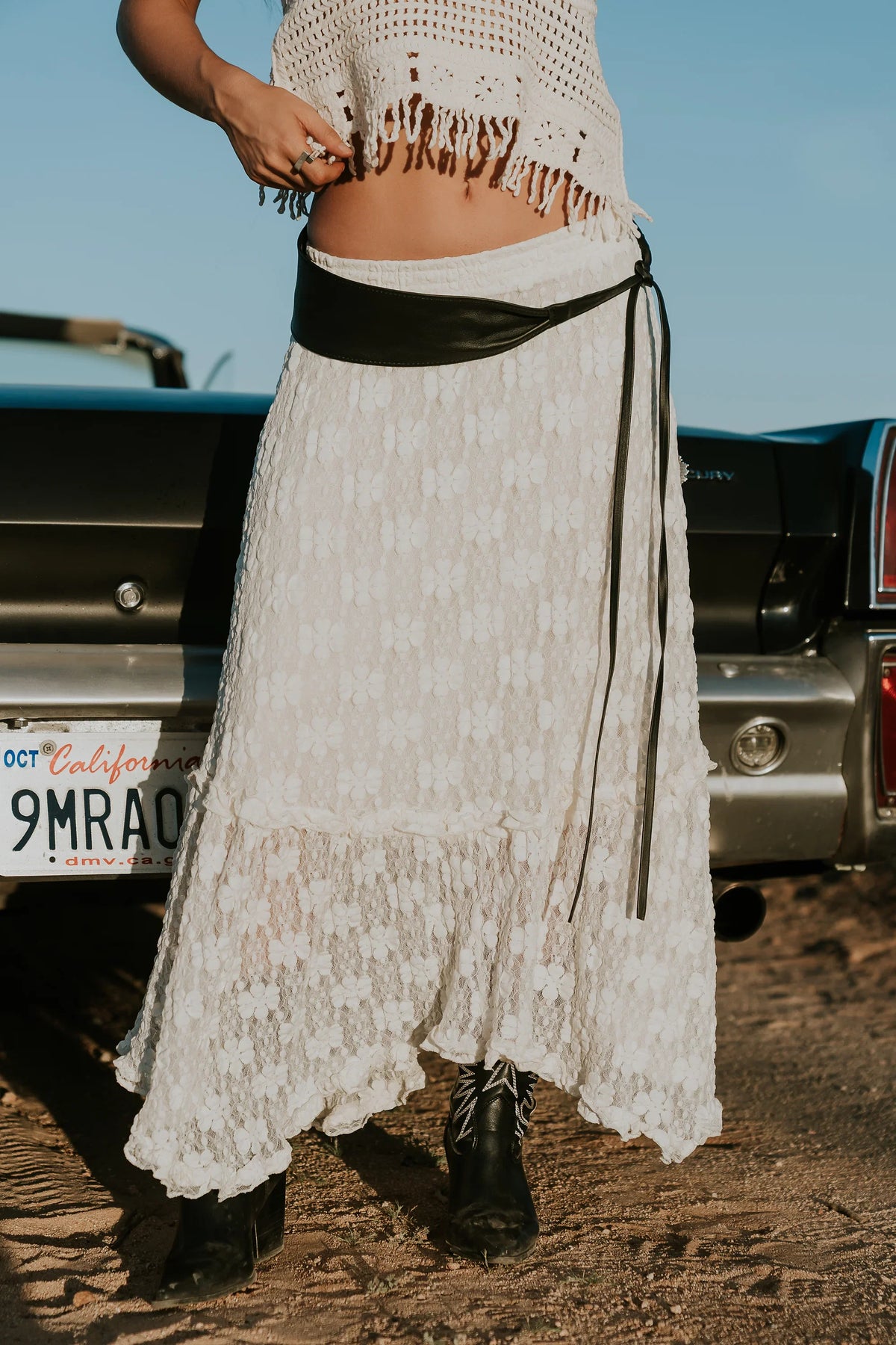 Jasmine Lace Maxi Skirt