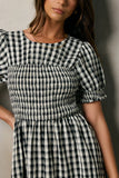 Shailee Smocked Mini Dress FINAL SALE