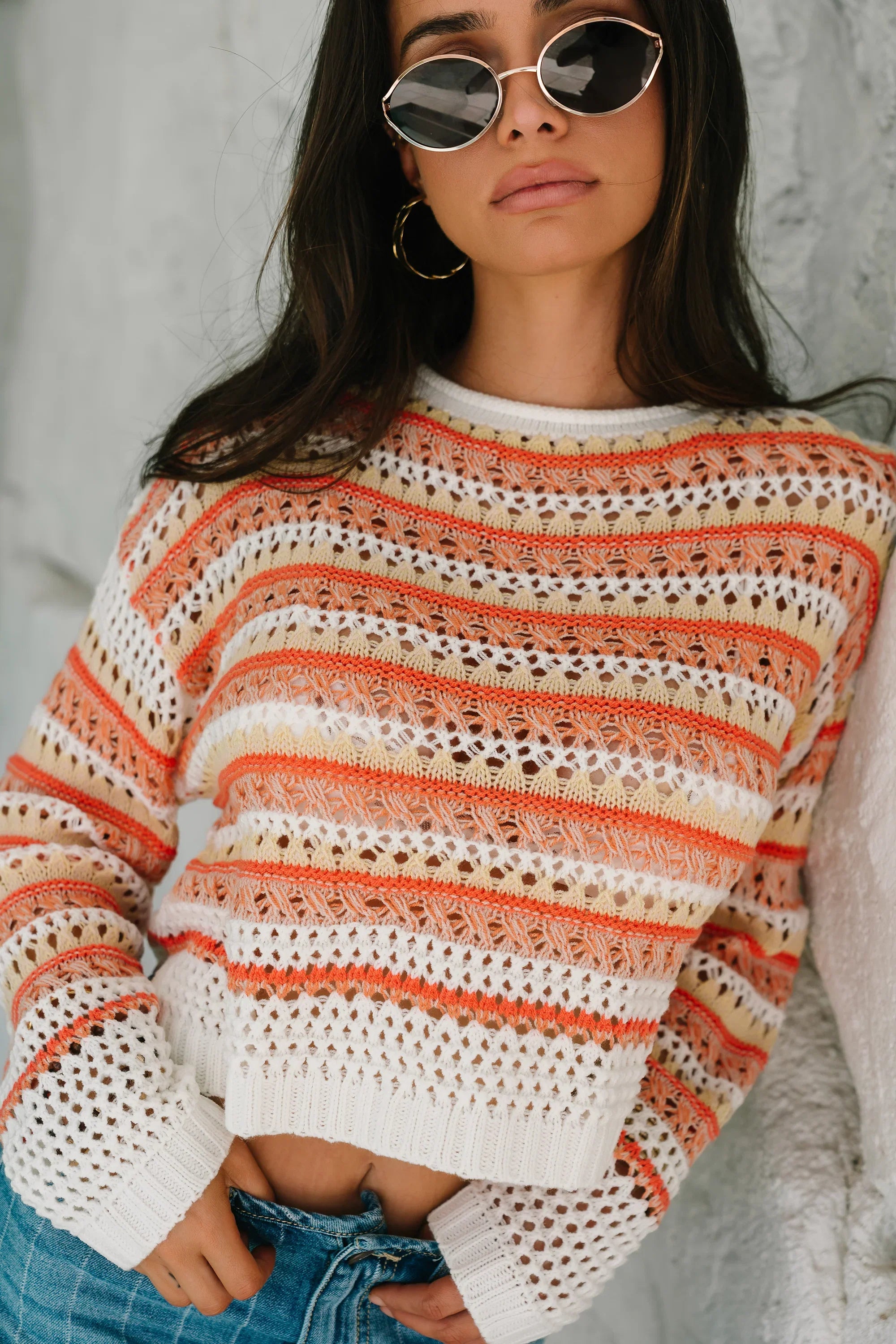 Correy Striped Sweater