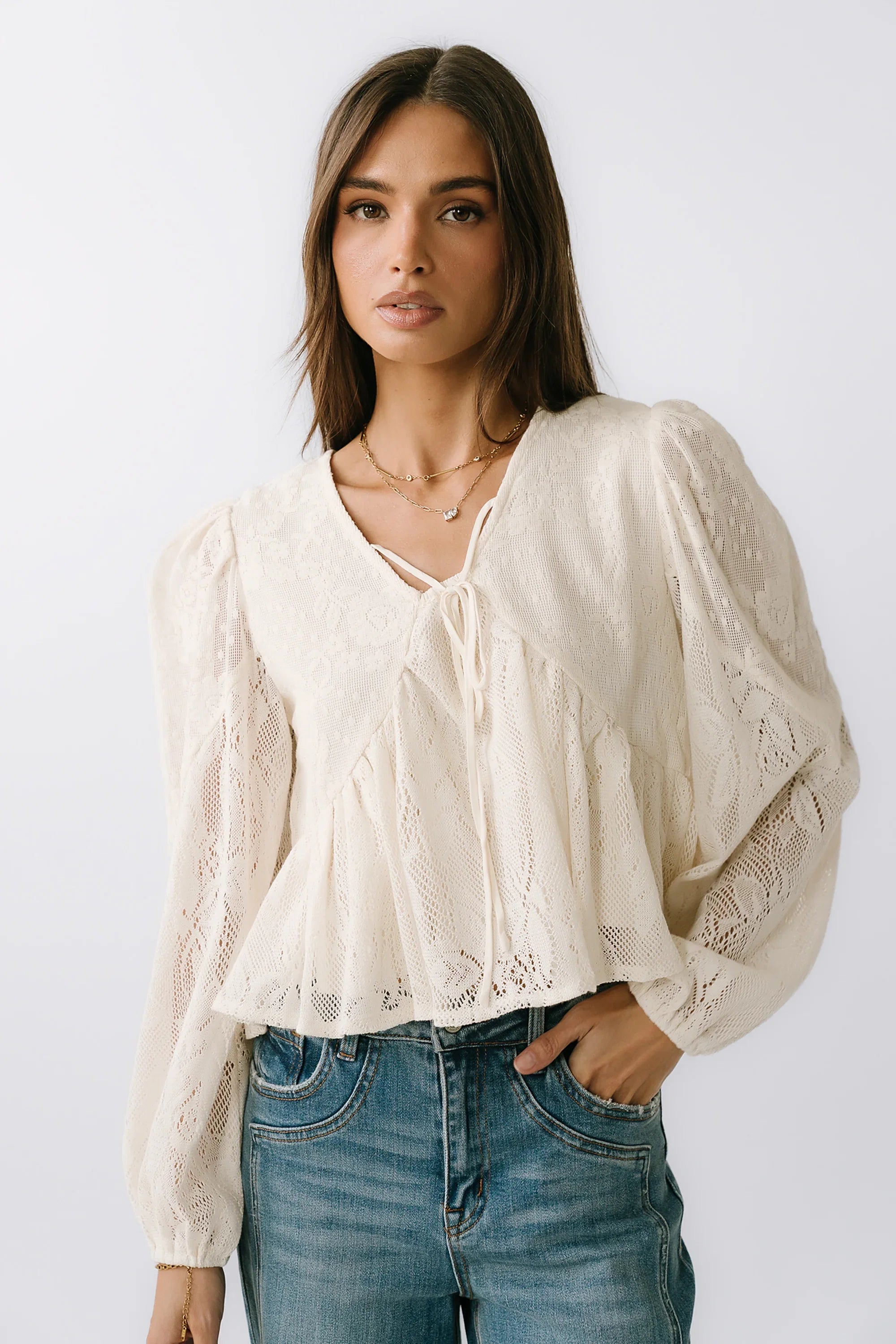 Tommy Lace Top