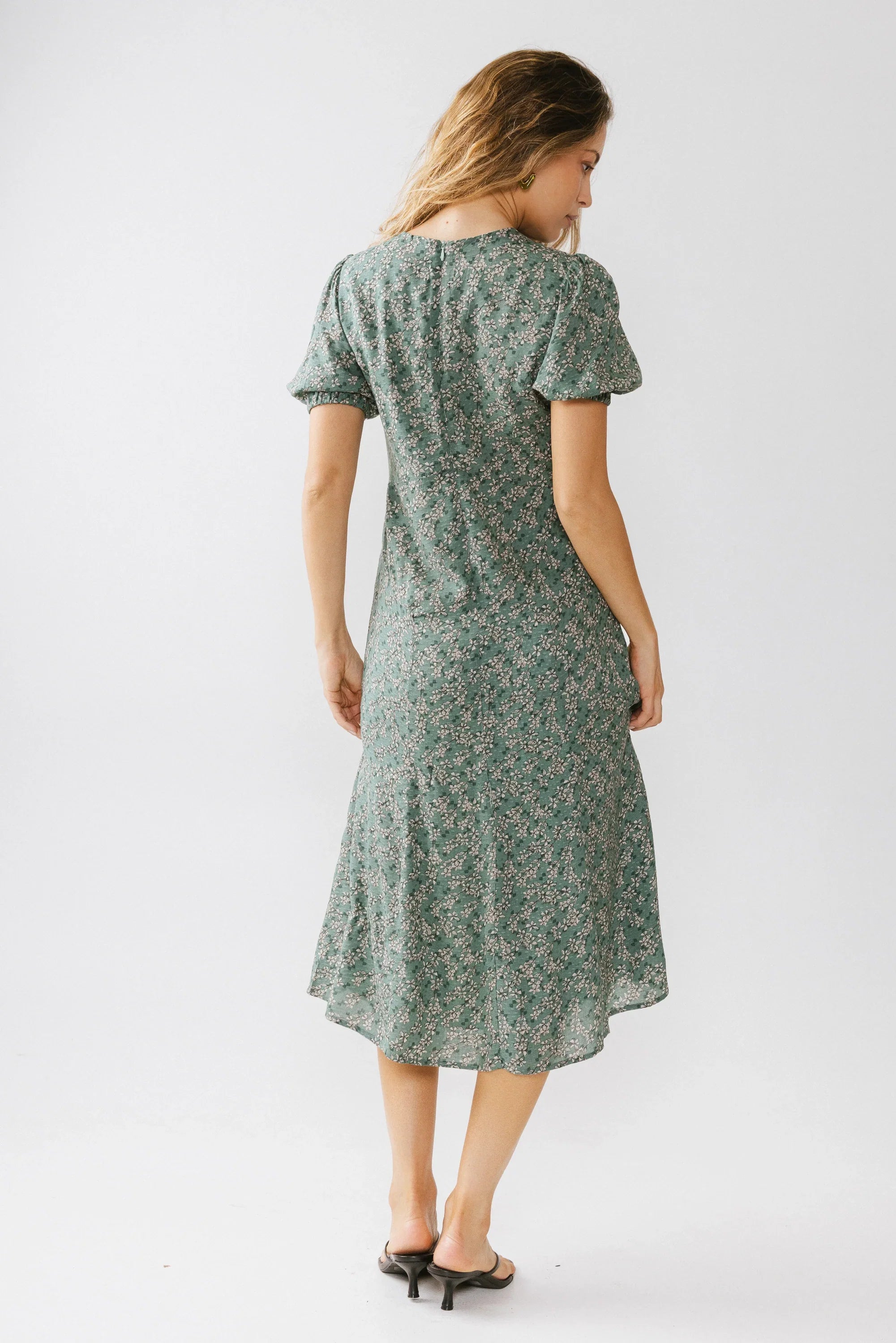 Kelsey Floral Midi Dess