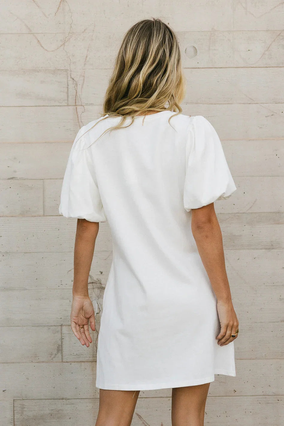 Yara Puff Sleeve Mini Dress FINAL SALE
