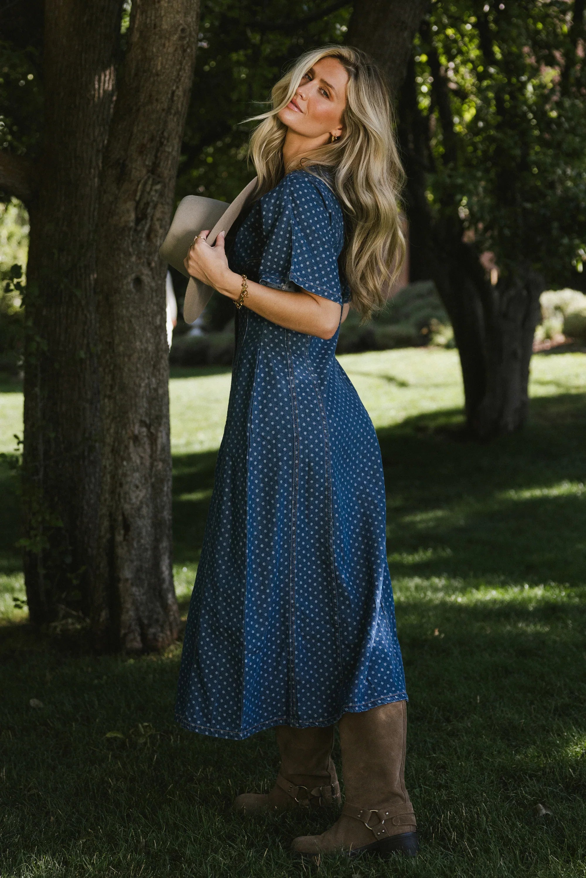 Otis Polka Dot Maxi Dress FINAL SALE