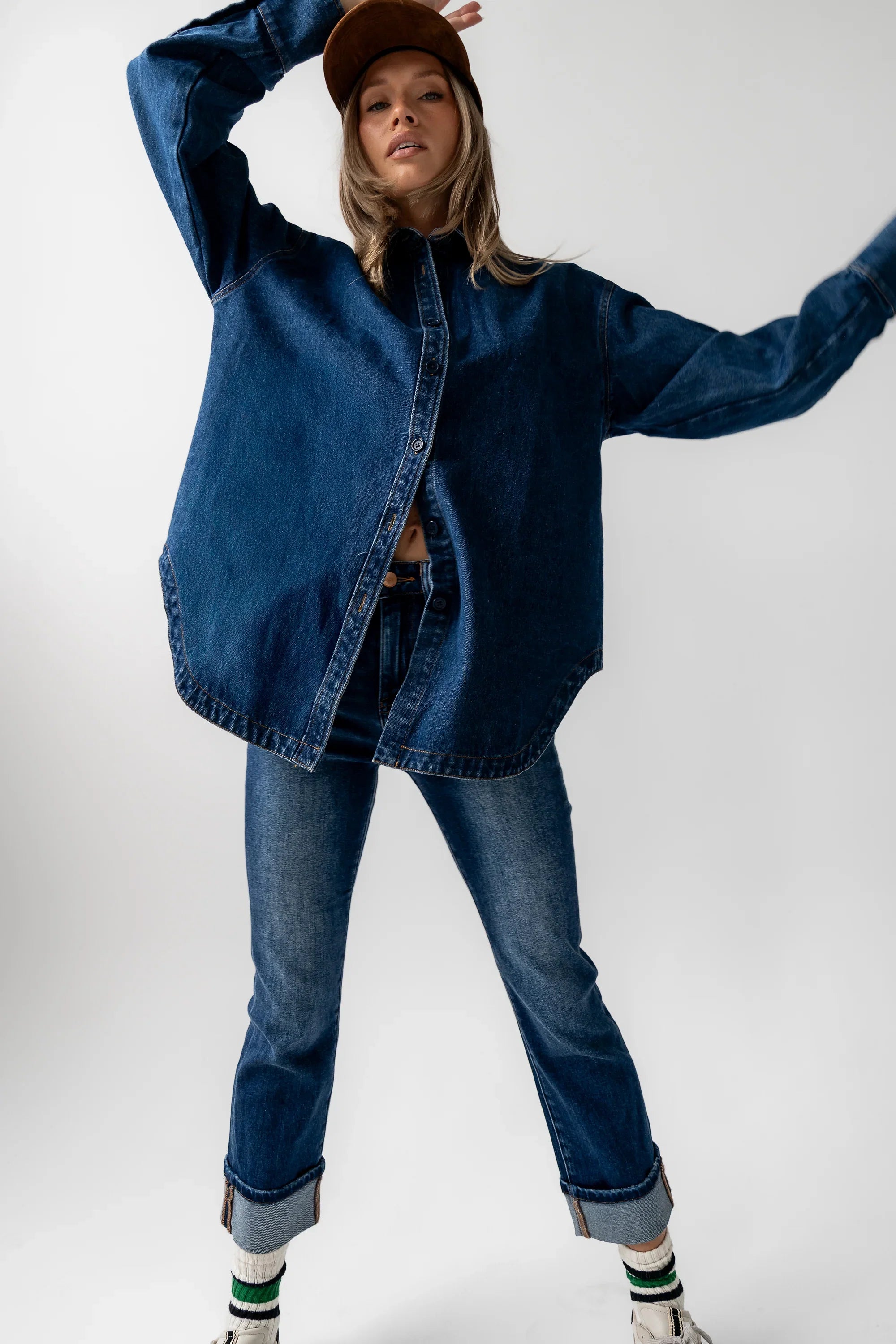 Maddy Oversized Button Up FINAL SALE