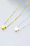 Simple Heart Pendant Necklace