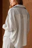 Diana Striped Button Up FINAL SALE