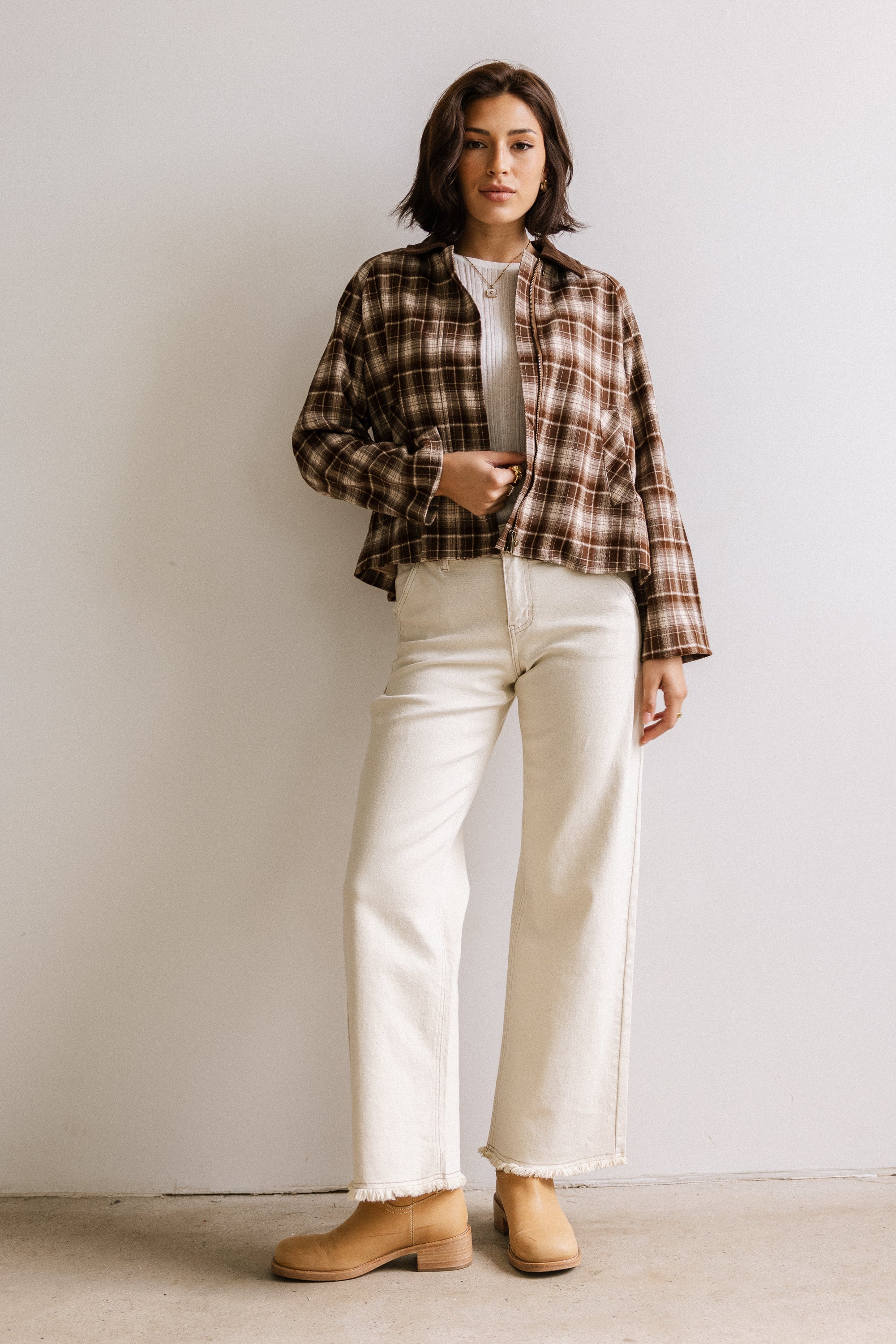 Tate Plaid Jacket FINAL SALE
