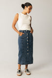 Kylo Denim Maxi Skirt FINAL SALE