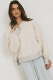 Gracyn Sherpa Crewneck FINAL SALE