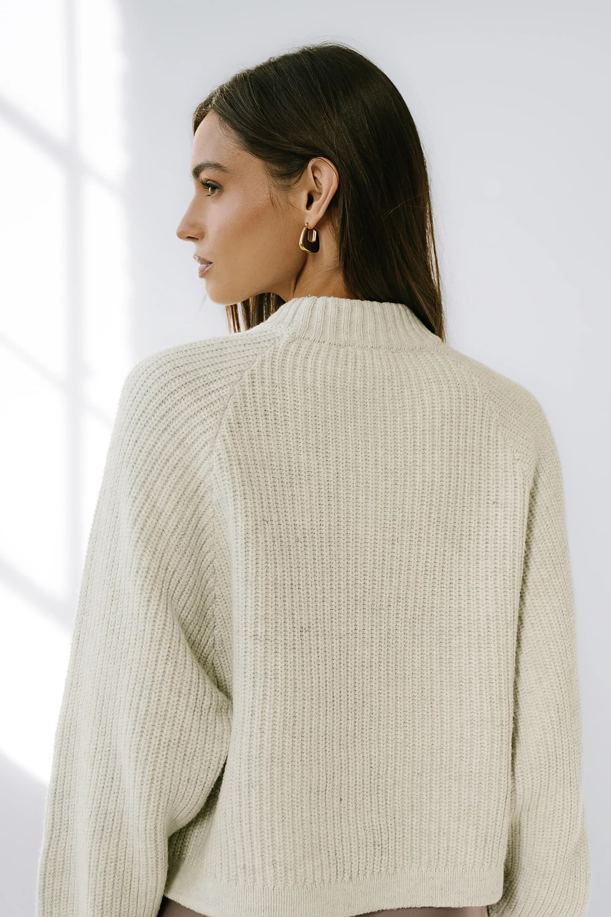 Shayla Knit Sweater in Ivory FINAL SALE