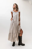 Salome Gingham Maxi Dress FINAL SALE