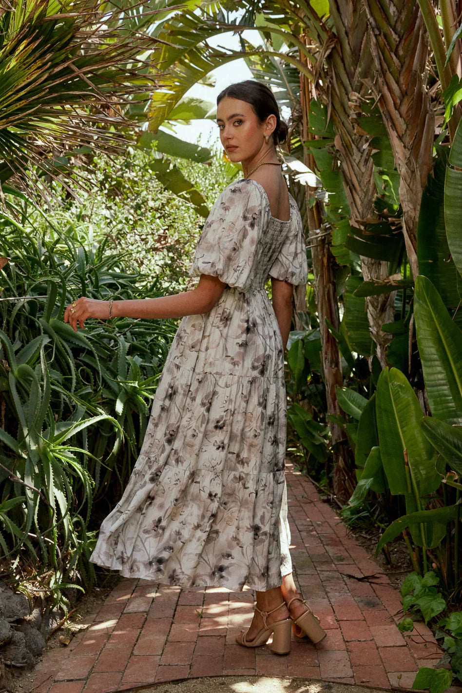 Gaudria Floral Maxi Dress FINAL SALE