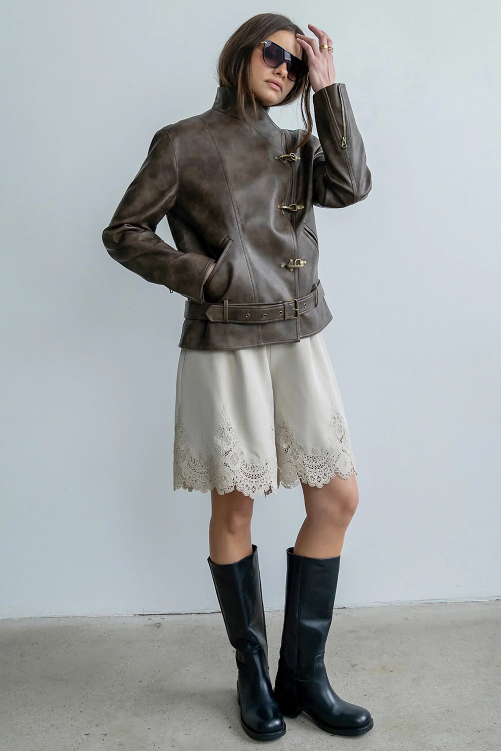 Danika Vegan Leather Jacket