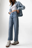 Cleo Studded Wide Leg Jeans FINAL SALE