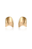 Curved Stud Earrings