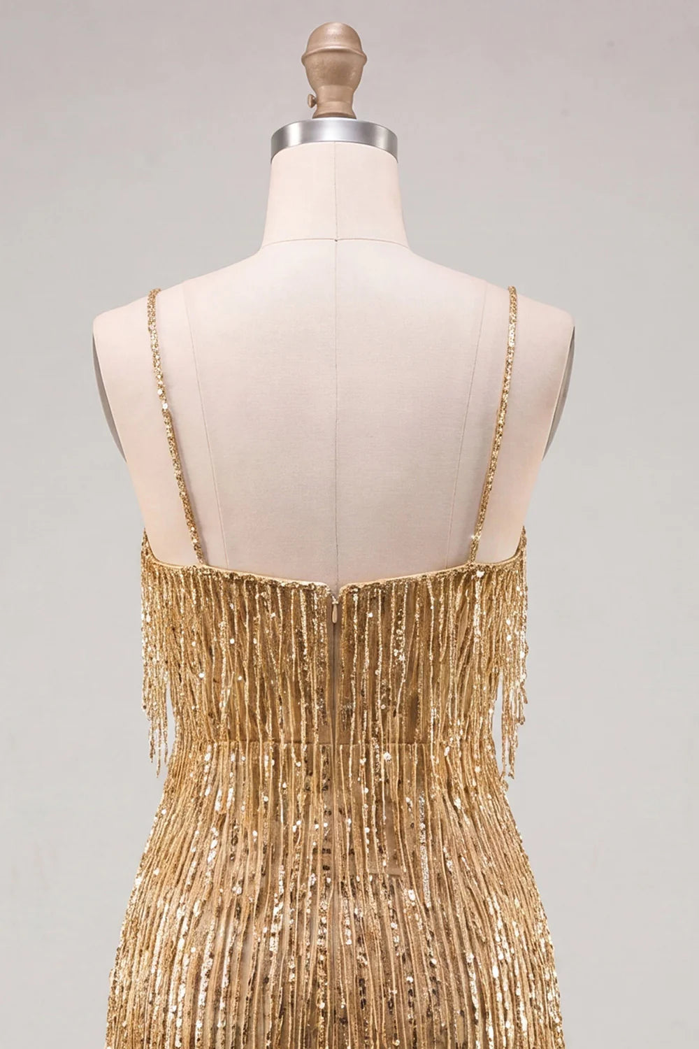 Peacock Fringed Bodycon Short Homecoming Dress