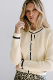 Karmella Contrast Cardigan