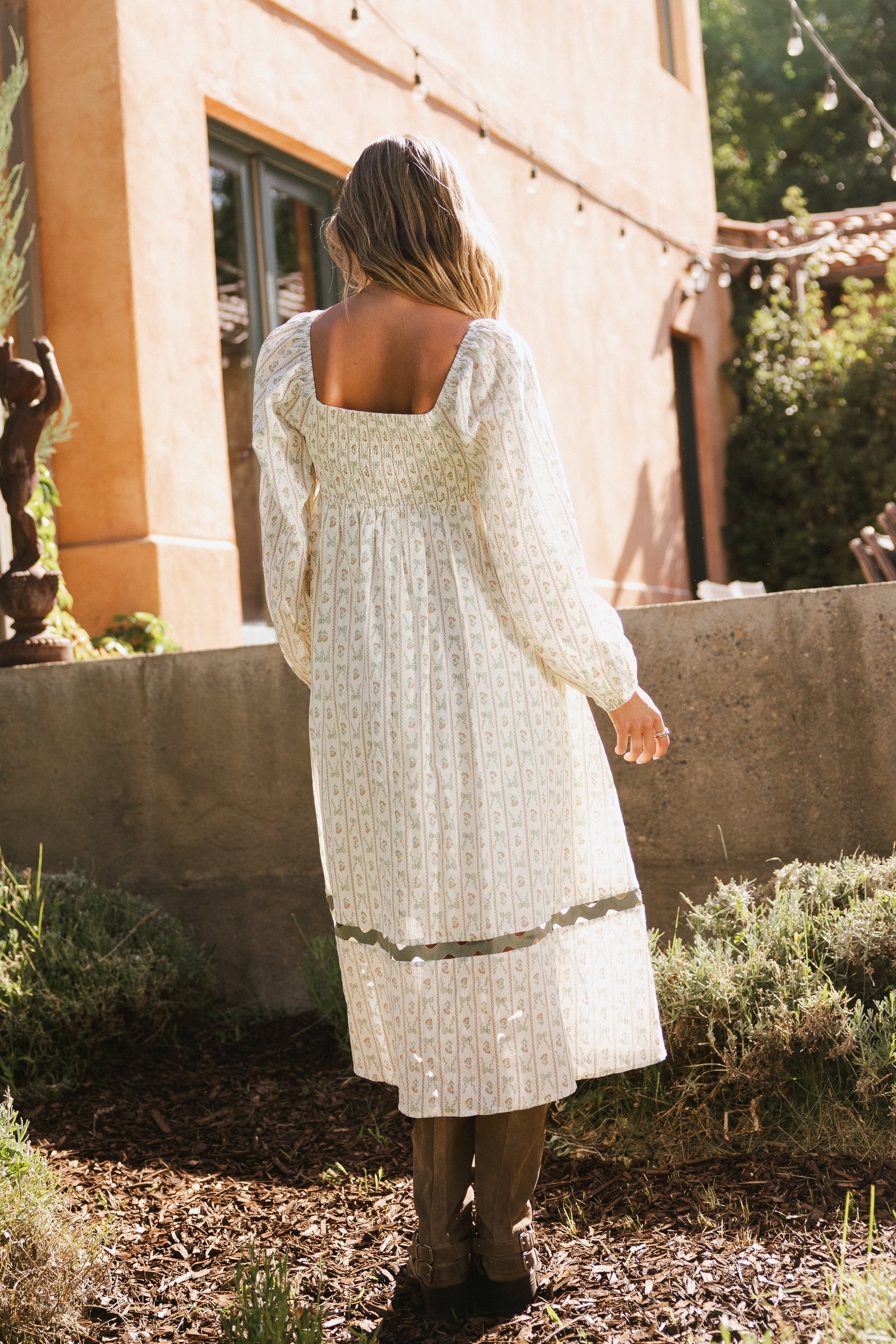 Mylo Bow Midi Dress FINAL SALE
