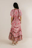 Cary Floral Dress in Pink FINAL SALE