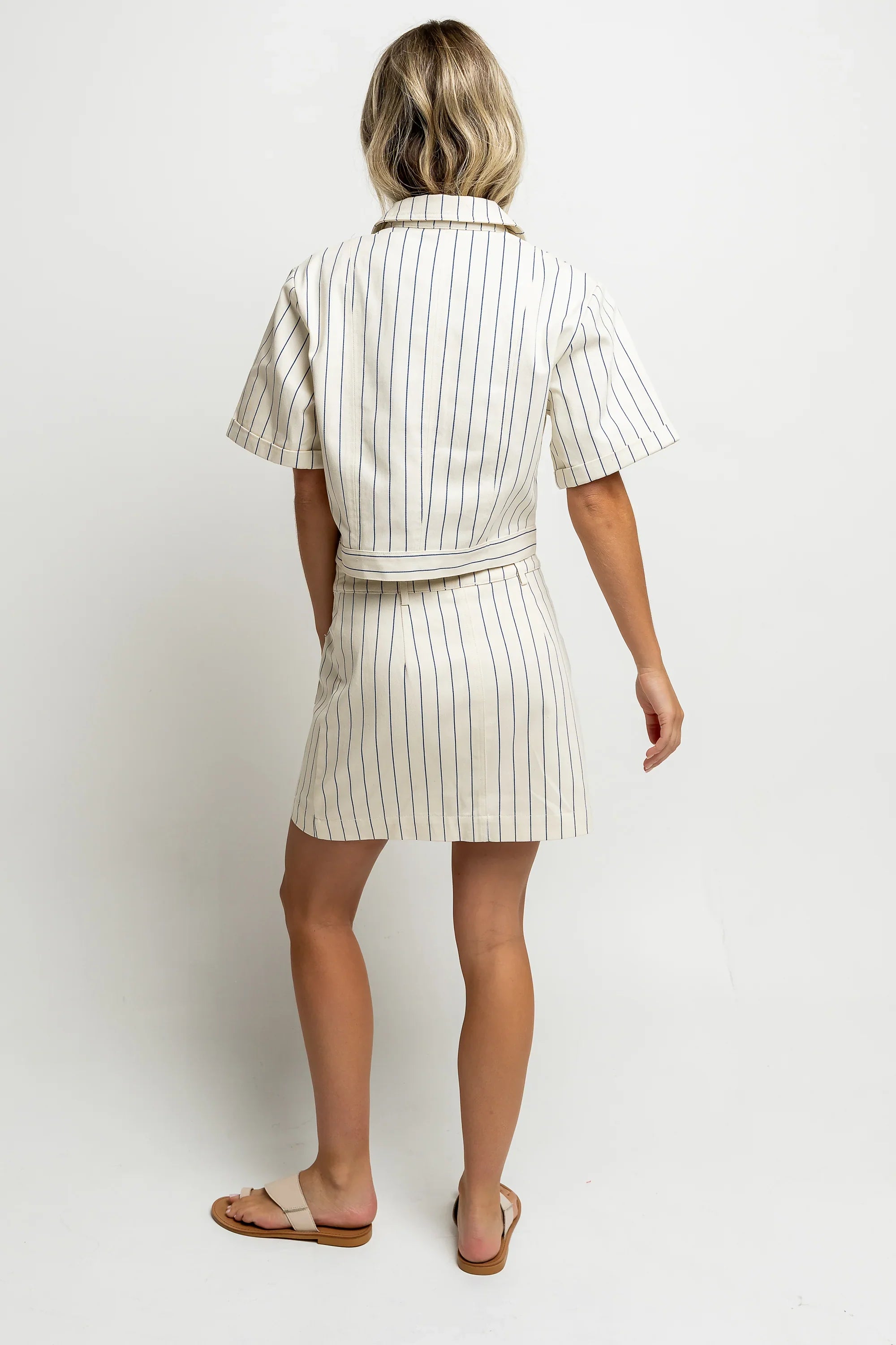 Baylor Striped Button Up FINAL SALE