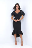 Diana Midi Dress Black