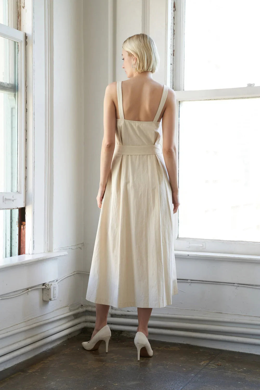 CALIFORNIA DREAMING BUTTON DOWN DRESS FINAL SALE
