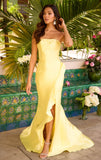 42310 Ava Presley Strapless Evening Gown