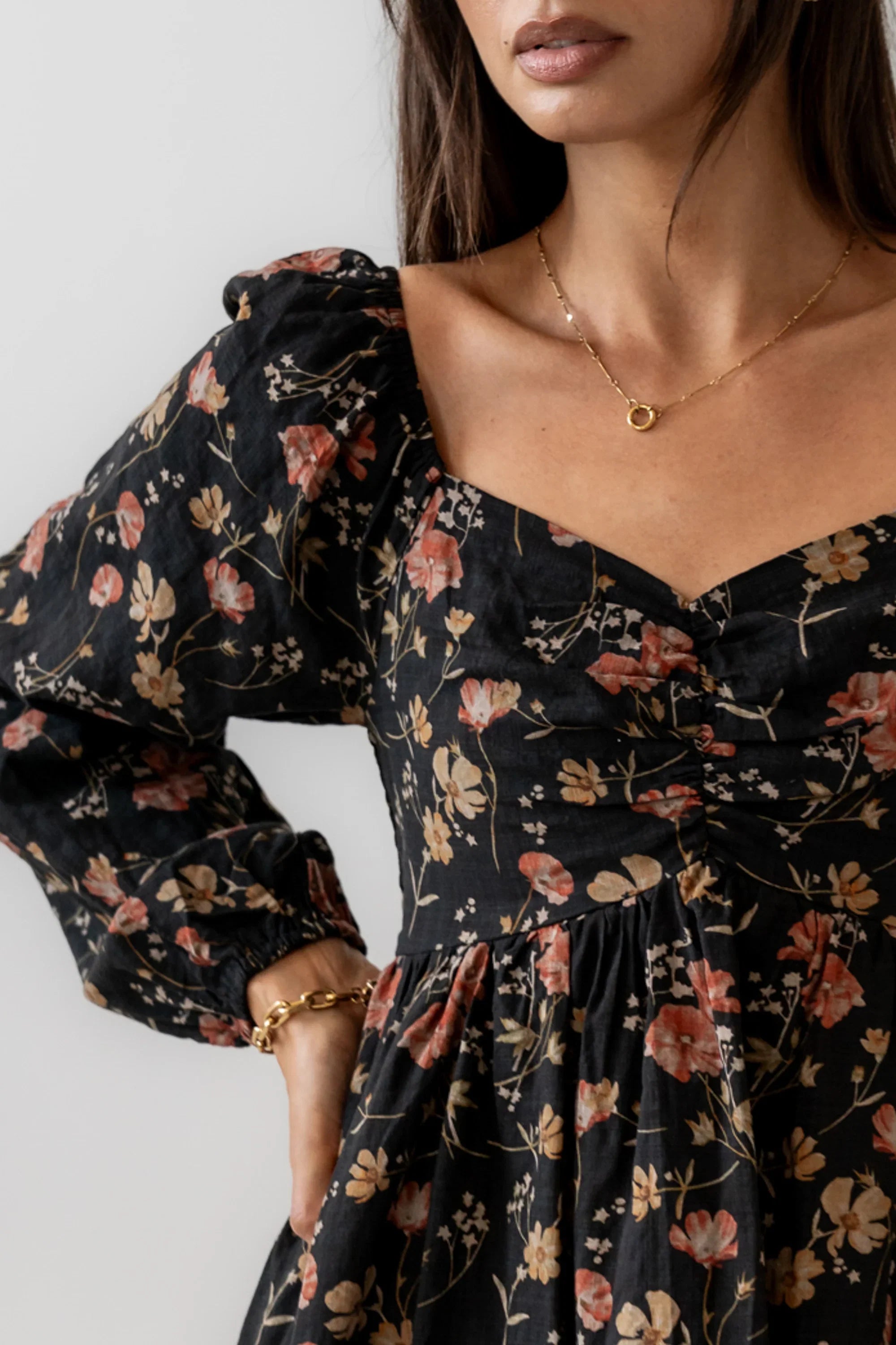 Michelle Floral Maxi Dress FINAL SALE