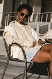 Brenn Button Up in Brown FINAL SALE