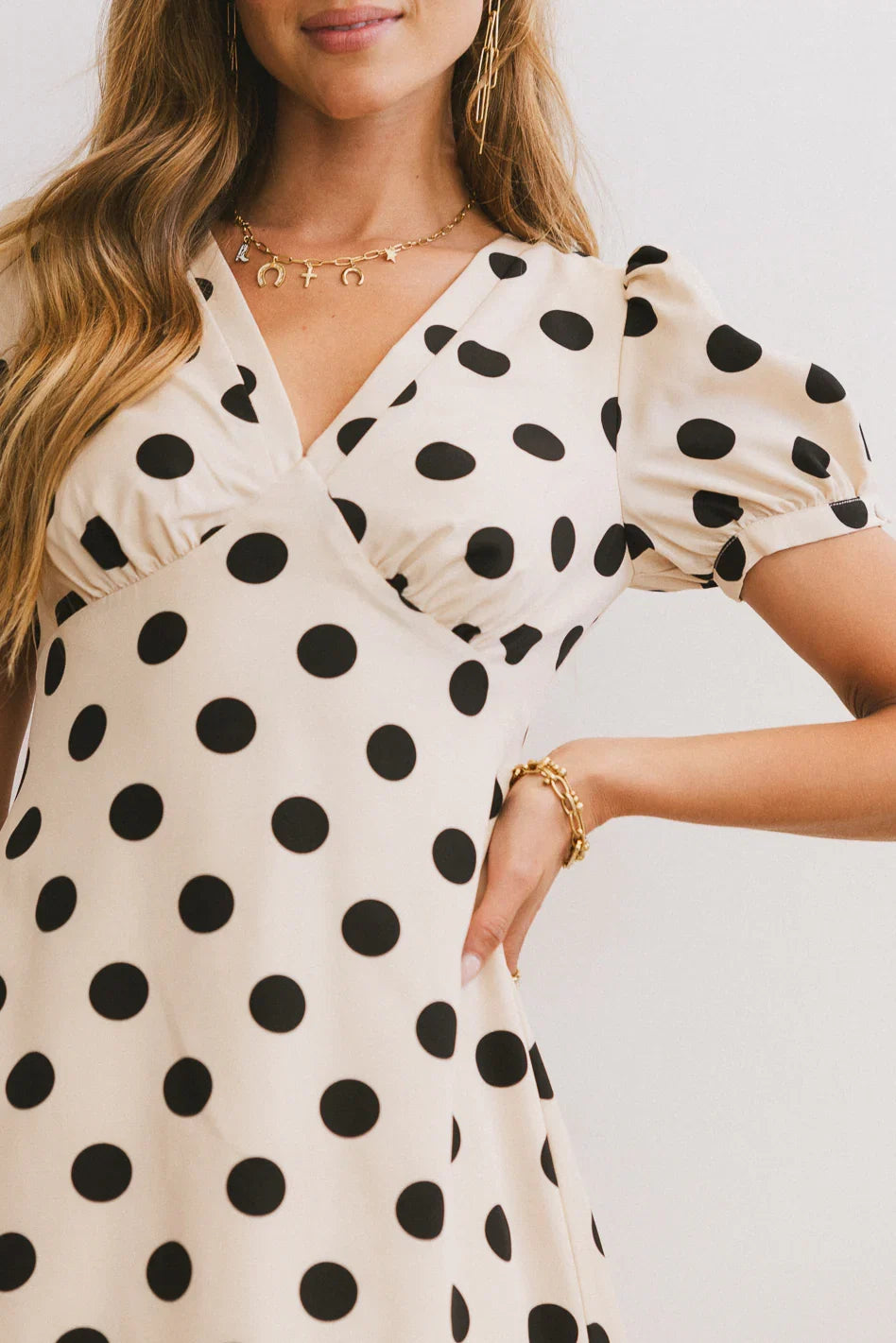 Zoe Polka Dot Mini dress FINAL SALE