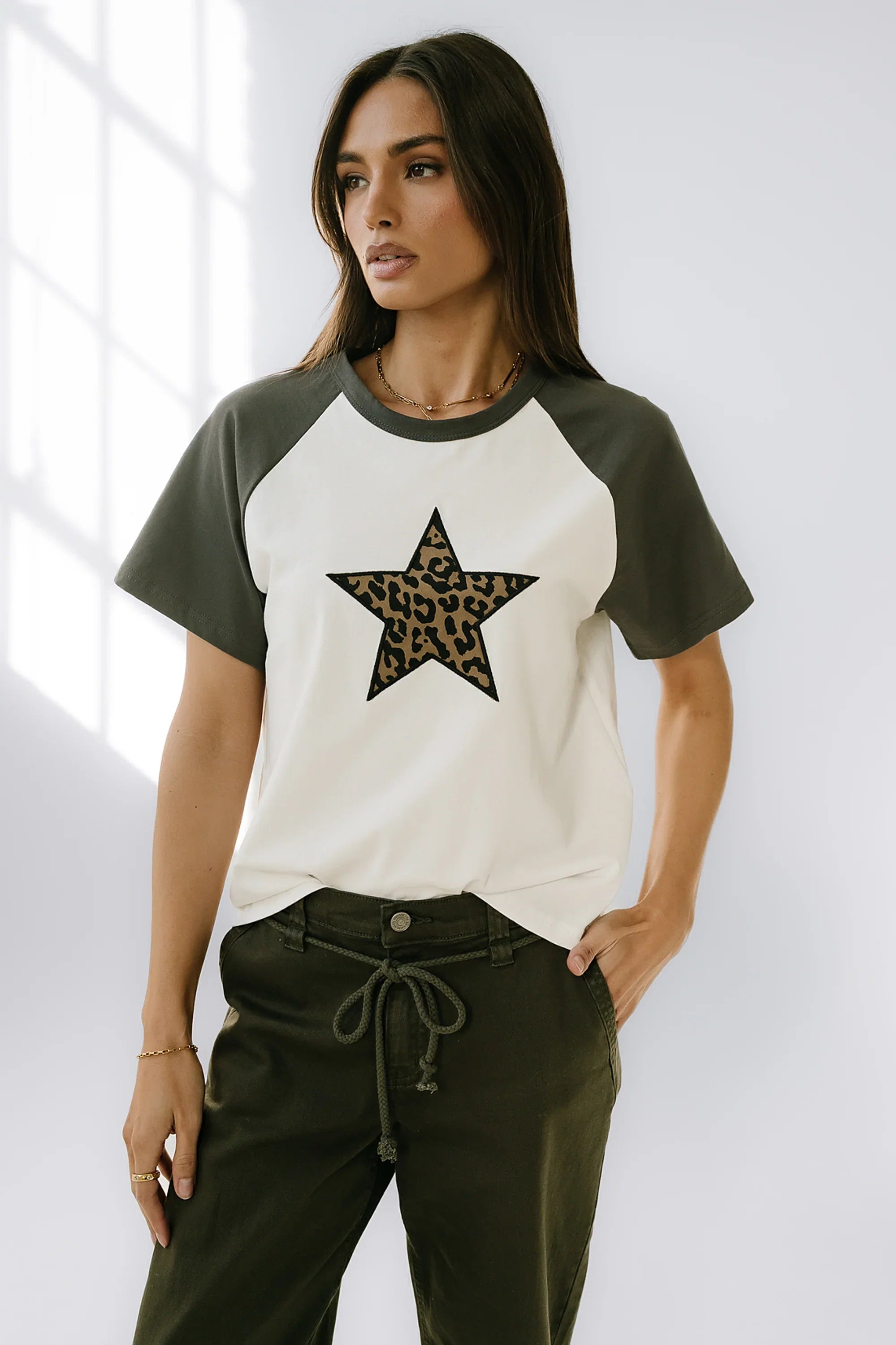 Maxine Contrast Tee