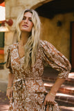 Raina Floral Midi Dress FINAL SALE