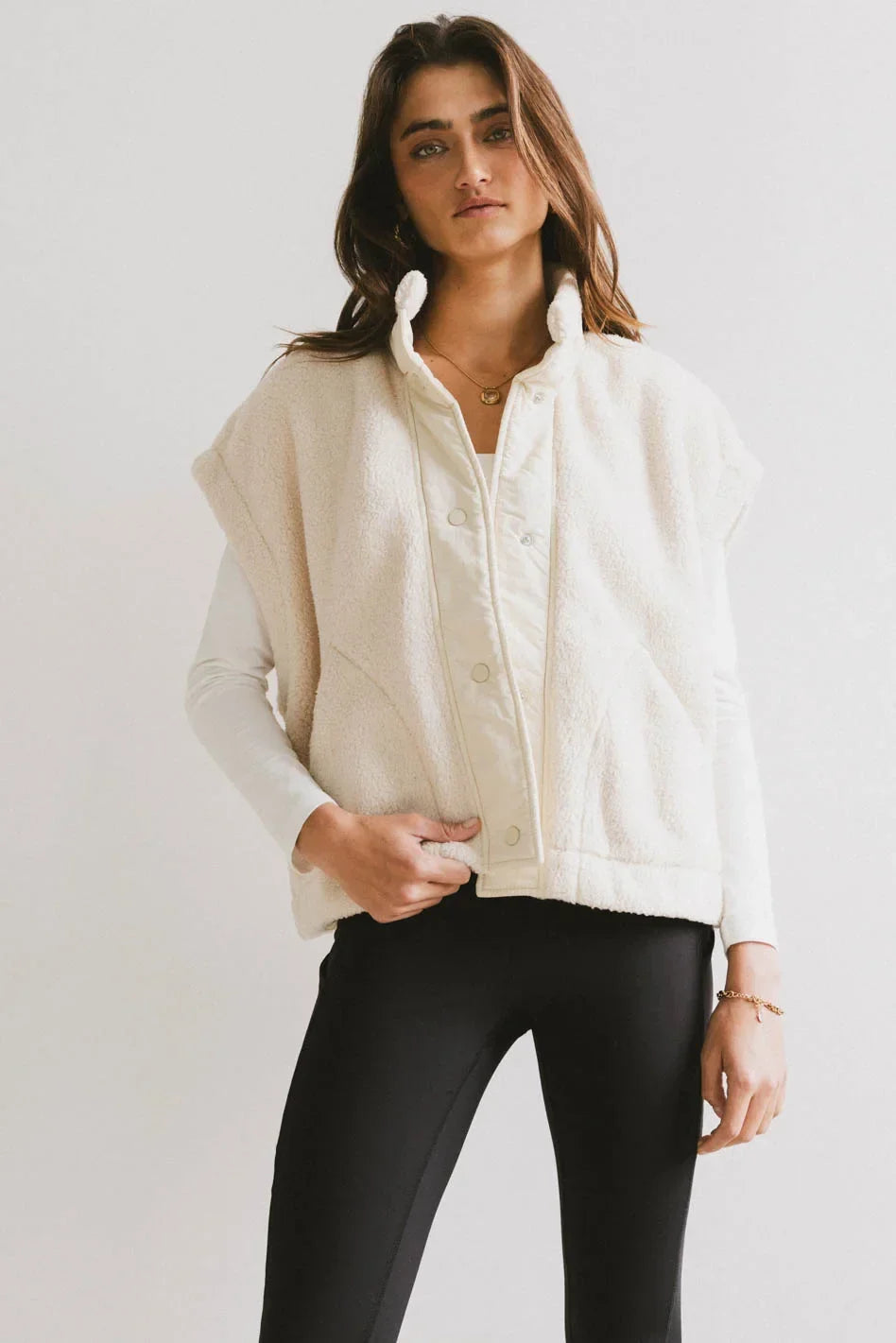 Samirah Sherpa Vest FINAL SALE