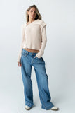 Beth Knit Jacket in Blush