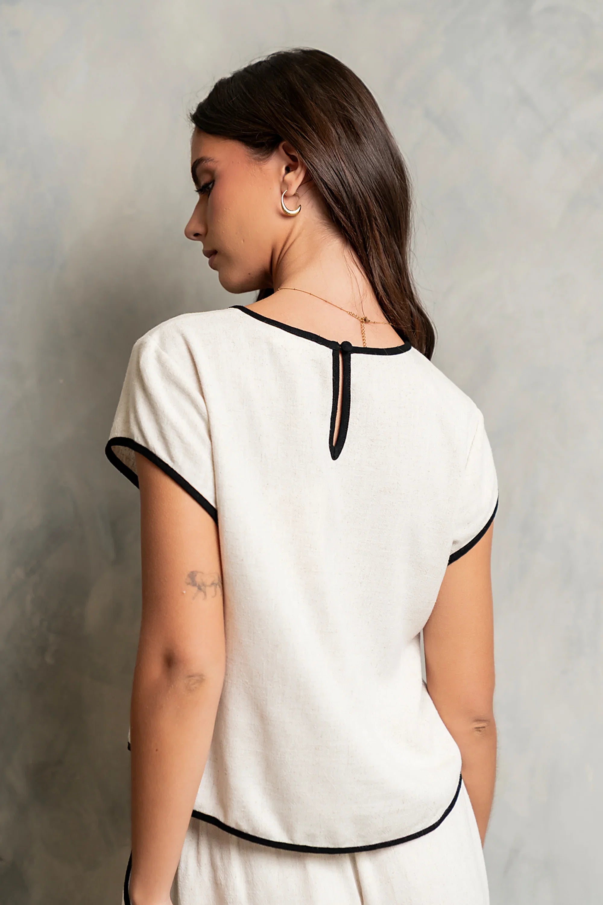 Alayna Contrast Top