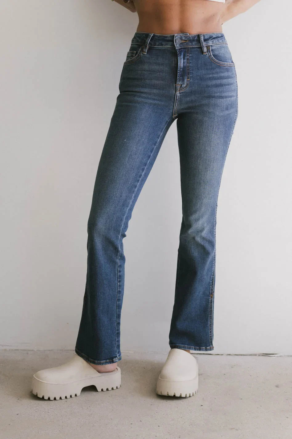 Nellie Cropped Bootcut Jeans FINAL SALE