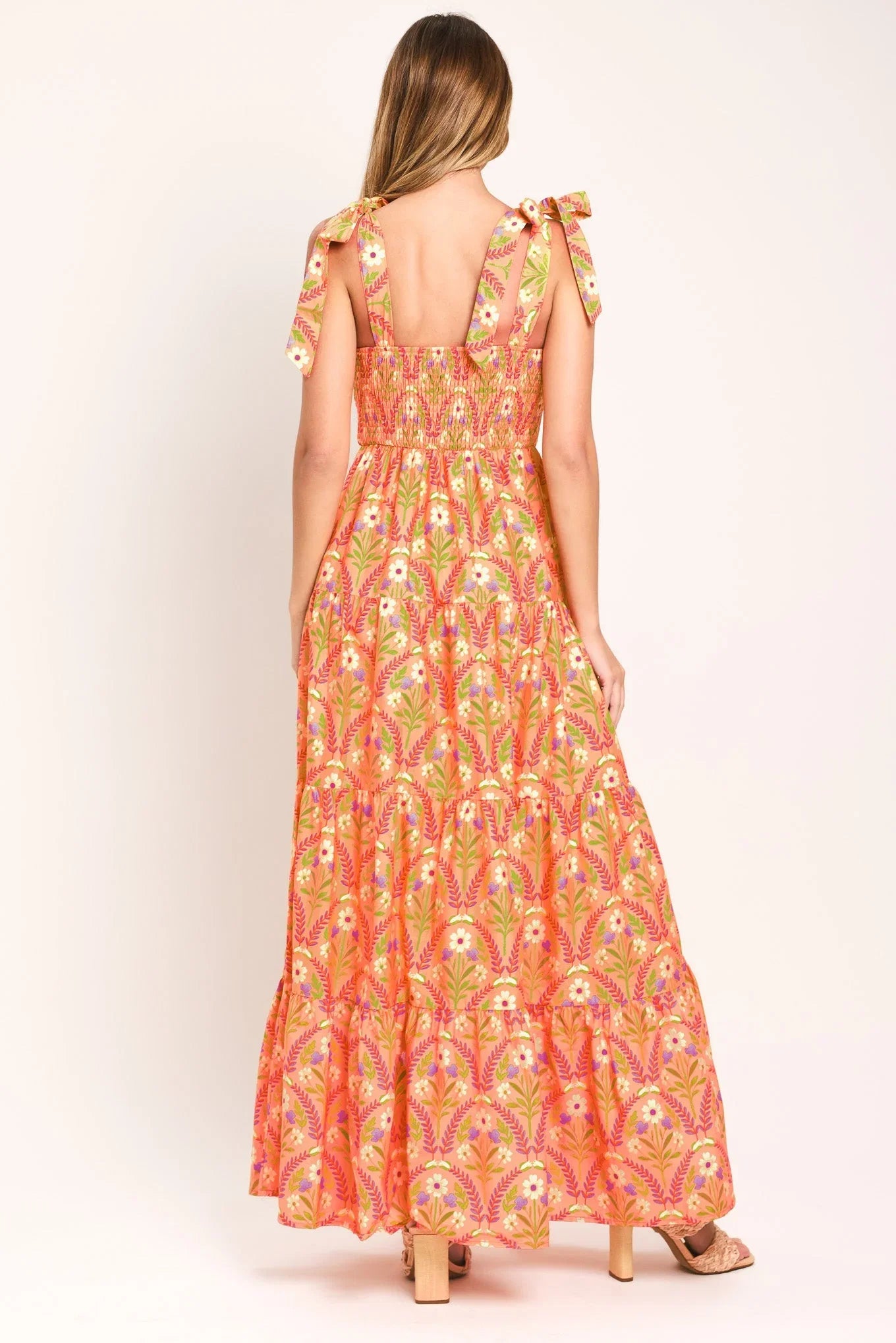 SUNKISS FLORAL MAXI DRESS
