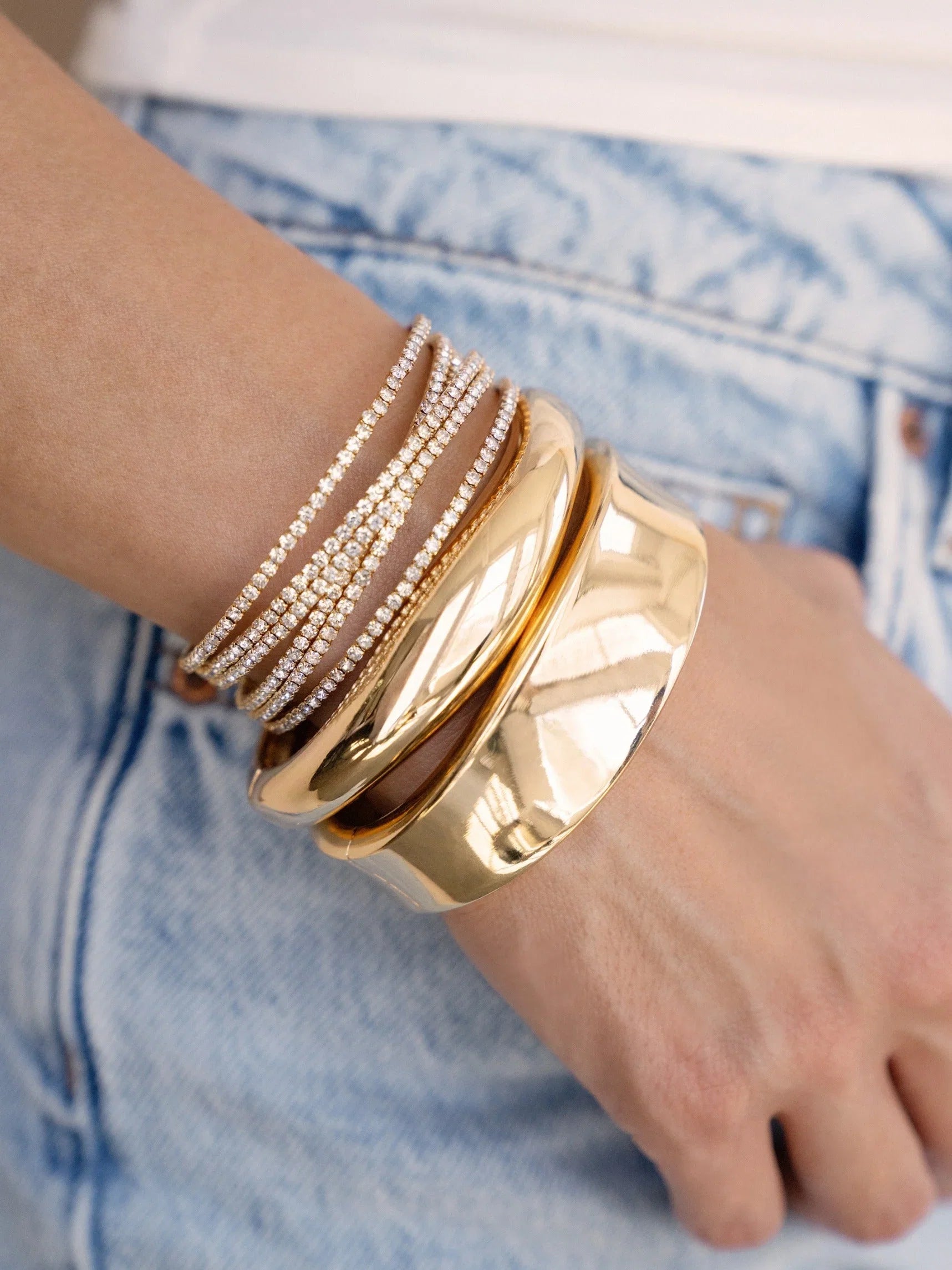 Dreamy Dome Bangle Bracelet