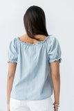 Charlotte Denim Blouse