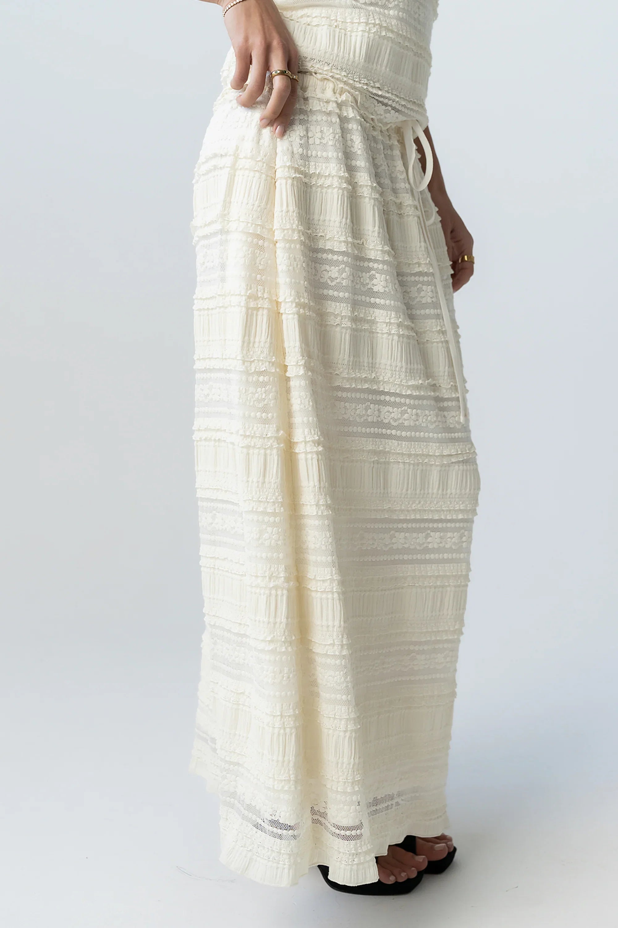Markus Lace Maxi Skirt