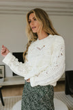Willow Open Knit Sweater FINAL SALE